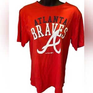 Atlanta Braves Red Kids Short Sleeve Tee